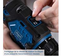 Scheppach Perceuse visseuse à percussion sans fil BC-CD60-X brushless 60 Nm