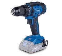 Scheppach Perceuse-visseuse sans fil BC-DD60-X 20V 60 Nm Brushless 1,5-13 mm LED 25 positions