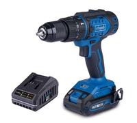 Scheppach BC-DD60-X - Perceuse-visseuse à percussion sans fil Brushless 20V - 60 Nm - Mandrin 13 mm - Batterie 2Ah et chargeur 2.4A inclus