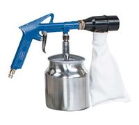 Scheppach Air comprimé Sable Blaster kit, 3 bars, 1 pièce, Bleu/noir/blanc, 7906100720