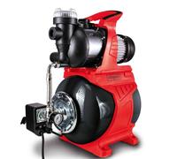 Scheppach Pompe à eau domestique HWW1000 - Débit 4300L/h - 1000W - 19L | Pression de refoulement 1,5-4,4bars | Hauteur de refoulement 44m | Hauteur d'aspiration 7m | Pompe de puits