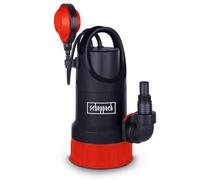 Scheppach DWP750 Pompe submersible pour eaux sales 750W | Débit 20.000 L/h Hauteur de refoulement 8m Profondeur d'immersion 7m | Taille des particules 30mm Pompe submersible pour eaux sales