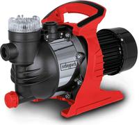 Scheppach Pompe de jardin GP1400JET | Moteur 1300 W | Pression de refoulement max. 4,8 bar | jusqu'à 6000 L/h | jusqu'à 8 m de profondeur d'aspiration | jusqu'à 48 m de hauteur de refoulement