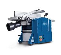 Scheppach Raboteuse & Dégauchisseuse compacte HMS860 | Puissance 1500W | 2 fers en acier rapide | Largeur de rabotage 204mm | Hauteur de passage 120mm | Régime de l'arbre 9000min-1