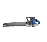 Scheppach Scie à brique électrique universelle AZE430 avec câble de 4 m - Puissance : 1500 W - Longueur de coupe : 430 mm - Course : 40 mm - Avec fonction d'arrêt rapide et adaptateur d'aspiration