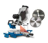 Scheppach Scie à onglets HM140L - 2000W Ø305 mm Laser & LED Hauteur 105 mm - 2e lame incluse