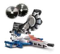 Scheppach Scie à onglet radiale HM216SPX – 2000 W Ø210 mm – 2 lames carbure