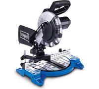 Scheppach Scie à onglets HM210L | Moteur 1500 W | Lame de scie HW avec 210 x 30 x 2,6 mm / 24 dents | Laser intégré | Plateau tournant