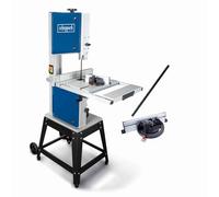 Scheppach Scie à ruban HBS400 – 230V/750W, hauteur 170 mm, largeur 305 mm, ruban et gabarit inclus