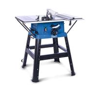Scheppach Scie circulaire de table HS254 - 240 V - 2200 W - Diamètre de scie Ø 254 mm - Hauteur de coupe 85 mm - Démarrage progressif - Support inclus