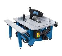 Scheppach Scie circulaire de table HS80 | 1200W | Lame de scie Ø 210mm | Hauteur de coupe 48mm | Dimensions de la table 525 x 400 mm | Butée longitudinale et transversale incluse