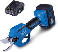Scheppach Sécateur sans fil BC-PRS28-X - Série 20V IXES - capacité de coupe 15-28 mm - lames en acier Amboss - 1 batterie 4Ah + chargeur inclus
