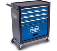 Scheppach Servante d'atelier TW1300 | charge max. 120 kg | 695 x 335 x 755 mm | 4 tiroirs & 1 compartiment à outils, 4 roues à roulement facile
