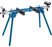 Scheppach support table de travail UMF1600 | table de machine convenant à 95% de toutes les tronçonneuses | hauteur 740mm | rallonge latérale 1,0 - 1,6m | 200kg max.