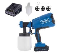 Scheppach Système de pulvérisation de peinture sans fil C-APS700-X - SetS | Pistolet de peinture par pulvérisation | Débit max 700 ml/min | Surface de travail max : 120 m²/h | batterie chargeur inclus