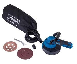 Scheppach Système universel 3 en 1 pour murs, sols et plafonds BFR1200 - 1050W | Sac à poussière 25L | ⌀180mm disque de ponçage | Fonction 3 en 1