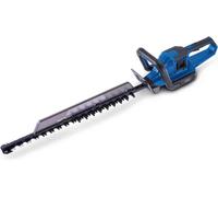 Scheppach Taille-haies sans fil BC-HT720-X | 650 mm longueur de coupe | 720 mm guide-chaîne | 20V IXES | moteur brushless | 2700 coupes par minute | accessoires inclus