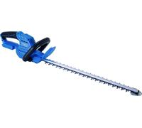 Scheppach Taille-haies sans fil C-HT570-X | 510 mm longueur de coupe | Ø de branche 16mm | 2400 coupes par minute | 560 mm guide-chaîne | 20V IXES | protège-guide inclus