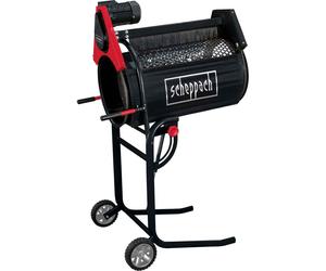 Scheppach Tamis roulant RS350 Tambour de criblage | 250 Watt | Longueur : 800mm -Ø : 400mm | Vitesse de rotation : 42 min-1 | Débit de matière : 3m³/h | Tambour inclinable