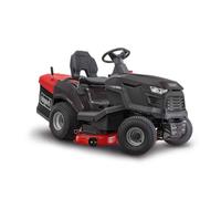 Scheppach Tondeuse autoportée TMR452-98H-RD - Moteur 4 Temps - 452cm³ | 12.5CV - transmission automatique hydrostatique - largeur de coupe 98 cm - 5000 m² - hauteur de coupe 30-90 mm - bac 245 L