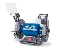 Scheppach Touret mixte SM150L 400 W Ø150 mm – meules grain 36/60, brosse & pierre