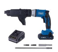 Scheppach Visseuse à cloison sèche sans fil BC-DWD400MS-X avec fonction de réglage de la profondeur et accessoires - Couple 30 Nm - 1/4" - Vitesse de rotation 4000 tr/min - Série IXES 20 V - Avec