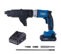 Scheppach Visseuse à cloison sèche sans fil BC-DWD400MS-X - Série 20V IXES - Couple 30 Nm - 1/4" - Vitesse de rotation 4000 tr/min - 1 batterie 2Ah + chargeur + accessoires inclus