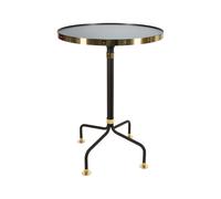 Scherlin Table d'appoint 12 noir. laiton