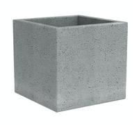 Scheurich 240/40 Bac à plantes C-Cube Stony Grey - 38 cm x 38 cm x 33 cm ; 55823