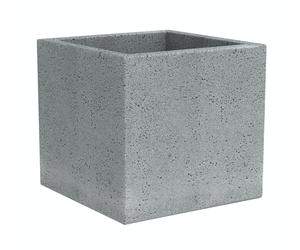 Scheurich 240/40 Bac à plantes C-Cube Stony Grey - 38 cm x 38 cm x 33 cm ; 55823