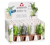 SCHEURICH Bewässerungsfigur "Bördy M" 16-teiliges Thekendisplay 3-fach sortiert 412611 4002477699349