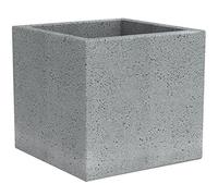 Scheurich 240/40 Bac à plantes C-Cube Stony Grey - 38 cm x 38 cm x 33 cm ; 55823
