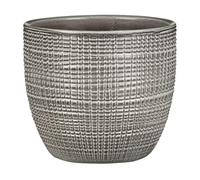 Scheurich Corteza - Pot de fleurs en céramique - Pimiena - Diamètre : 25,5 cm - Hauteur : 22,1 cm - Volume : 8 l.