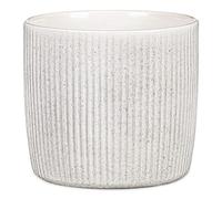 Scheurich Solido Linea Pot de fleurs en céramique, couleur perla, 17,6 cm de diamètre, 16 cm de haut, 3,1 l de vol.