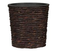 Scheurich Water Hyacinth 24 - Pot de Fleurs en Hyacinth - Couleur : Marron - Diamètre : 24 cm - Hauteur : 24 cm - Hauteur : 24 cm - Volume : 13 l