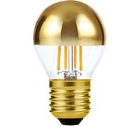 SCHI LX023881312 - Lampe LED E27, 4 W, 250 lm, 2 2500 K, avec filament, tête miroir