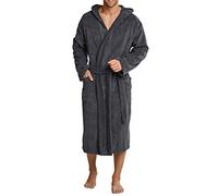Schiesser Homme Peignoir de Bain avec Capuche - Bathrobes
