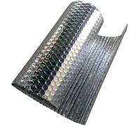 Schildeng Film Isolant Thermique Rouleau d'Aluminium à Bulles Double Face 1x2m