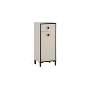 Schildmeyer Edda 159680 Buffet Haut, Beige Crème, 40,3 x 33,5 x 96,4 cm