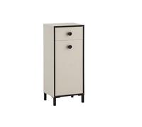 Schildmeyer Edda 159680 Buffet Haut, Beige Crème, 40,3 x 33,5 x 96,4 cm