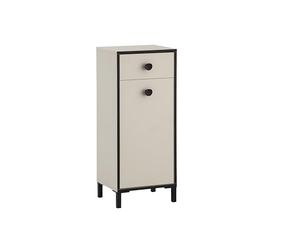 Schildmeyer Edda 159680 Buffet Haut, Beige Crème, 40,3 x 33,5 x 96,4 cm