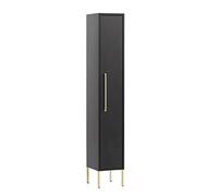 Schildmeyer Gloria 152643 Buffet Haut, Noir/Or, 25 x 30 x 154,7 cm
