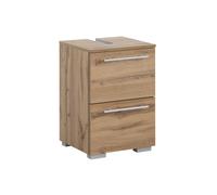 SCHILDMEYER Meuble sous-lavabo, Carlos (largeur 40 cm, Maison de campagne en chêne)