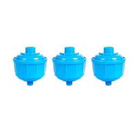Schimer Mini Filtre Jetable pour Piège à Eau et Air, Filetage de 1/4 de | Compatible avec les Pulvérisateurs de Peinture HVLP, Haut Débit avec Faible Chute de Pression, Lot de 3 en Plastique,