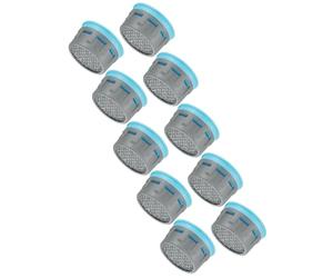 Schläfer 01802002 | 10PCS- Insert Aérateur de robinet, cartouche filtrante M22-M24 universel 13,5 l/min compatible avec l'aérateur NEOPERL Perlator Long Fife. eco, économie d'eau