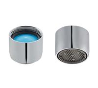 Schläfer 100510 | 2pcs - Aérateur M22 Universel anti-calcaire pour Robinet Compatibel avec Neoperl Honeycomb Régulateur de jet, Mousseur Robinet Cuisine et Salle de Bain Filetage intérieur M22X1.