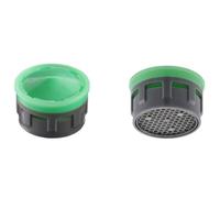 Schläfer 1802212 | 2PCS- Insert Aérateur de robinet compatible NEOPERL Honeycomb Perlator DL M22x1 et M24x1, debit 7.5 lit/min économie d'eau, Recharge Mousseur robinet Salle de bain et Cuisine