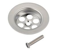 Schläfer | Grille d'Évier Inox Ø 70 mm Type "Gattinara" - Rosace de Bonde 1 1/2" avec Vis Longue M6 x 70 mm - 4397194 - Crépine à Visser pour Cuisine et Buanderie - Made in Italy