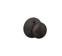 SCHLAGE F170PLY716 F170 Plymouth Bouton de porte factice rond décoratif, 2-1/8" Dia x 2-5/16" D, bronze vieilli, un côté non tournant