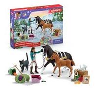 SCHLEICH- Calendrier de l'Avent Horse Club- 99092- Gamme Horse Club Multicolore G